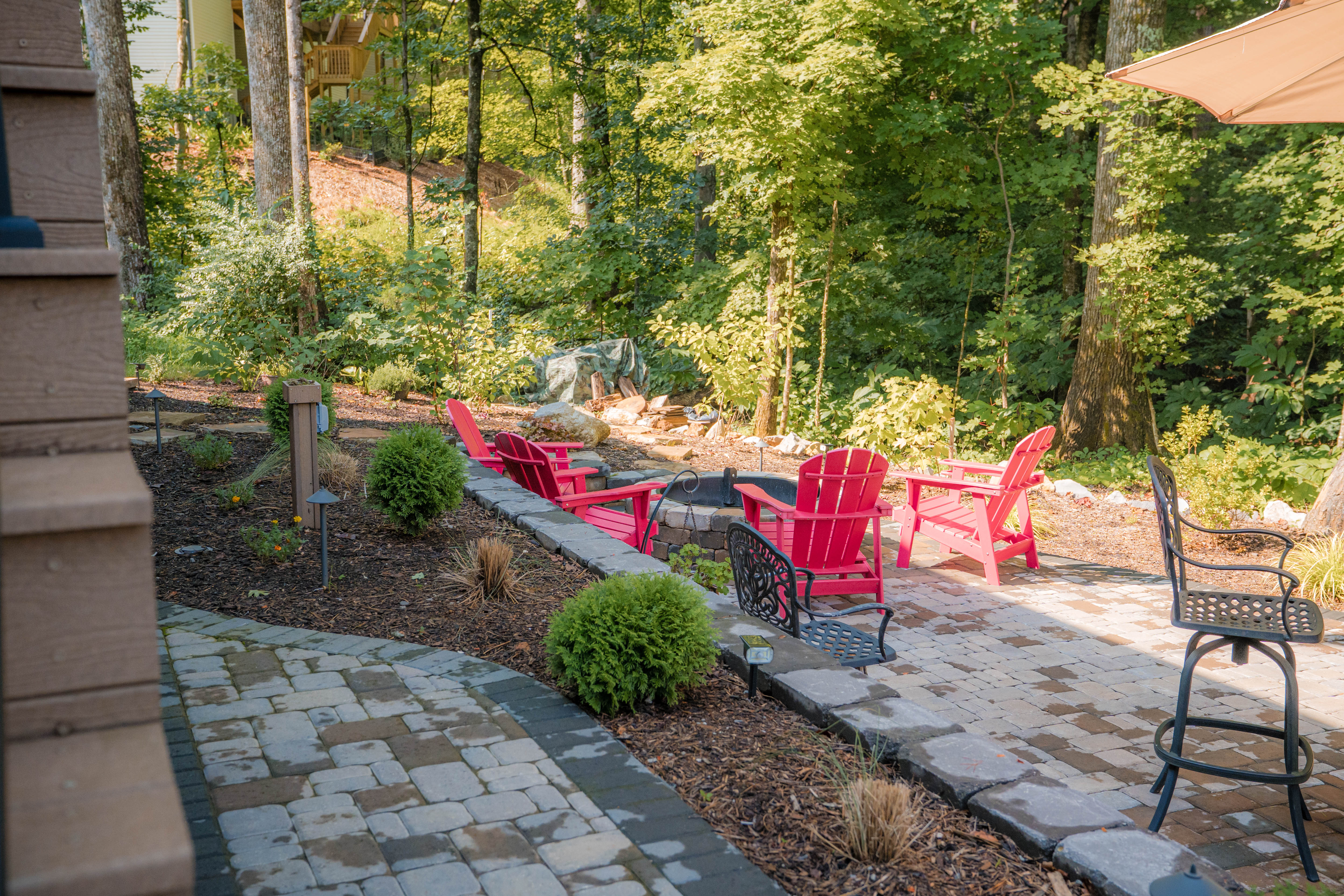 Hammel Hardscapes hardscaping work.