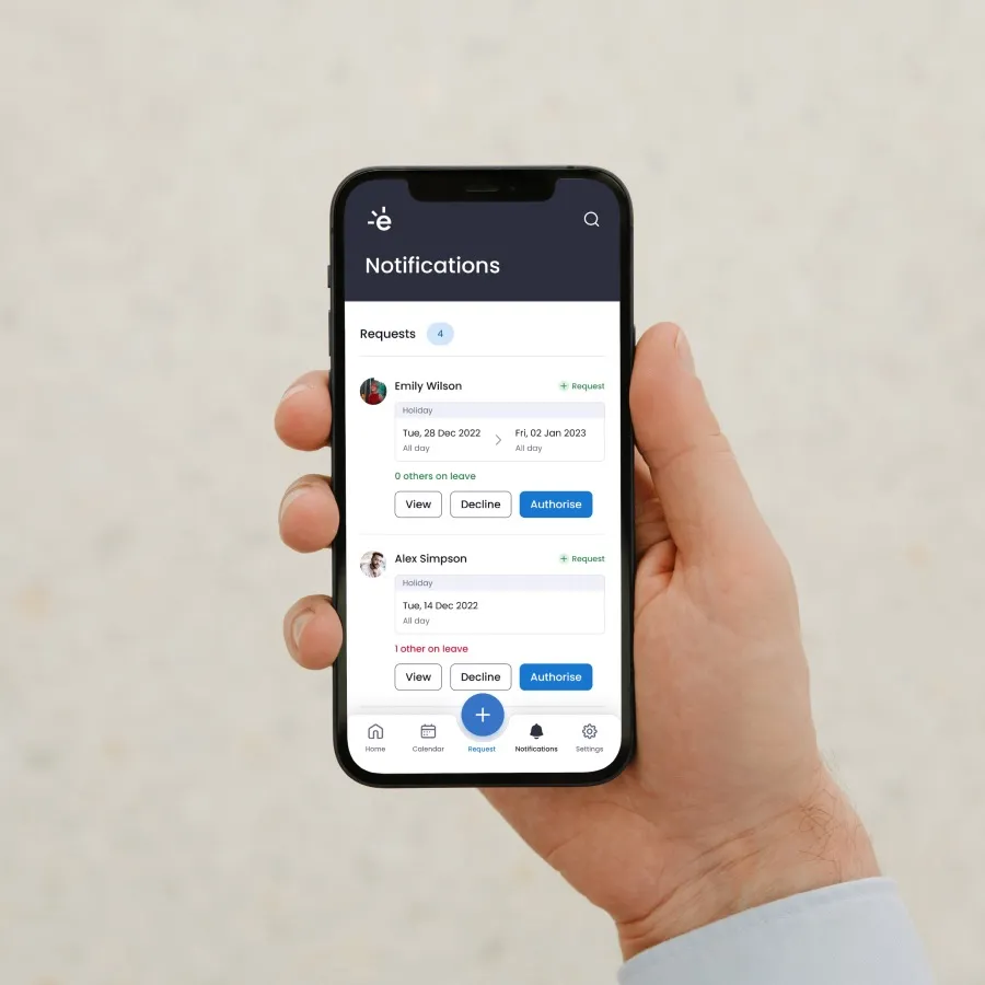 N4® and Edays worked together to create a highly robust, flexible and intuitive native iOS and Android app for their entire employee absence management platform.