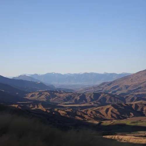 The Cardrona Valley landscape