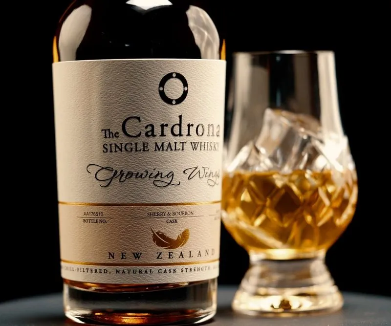 Cardrona Distillery Growing Wings single malt whisky by N4.Studio