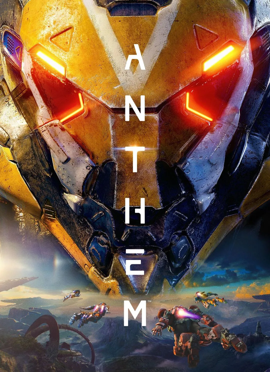 ANTHEM poster for GAME Digital by N4.Studio