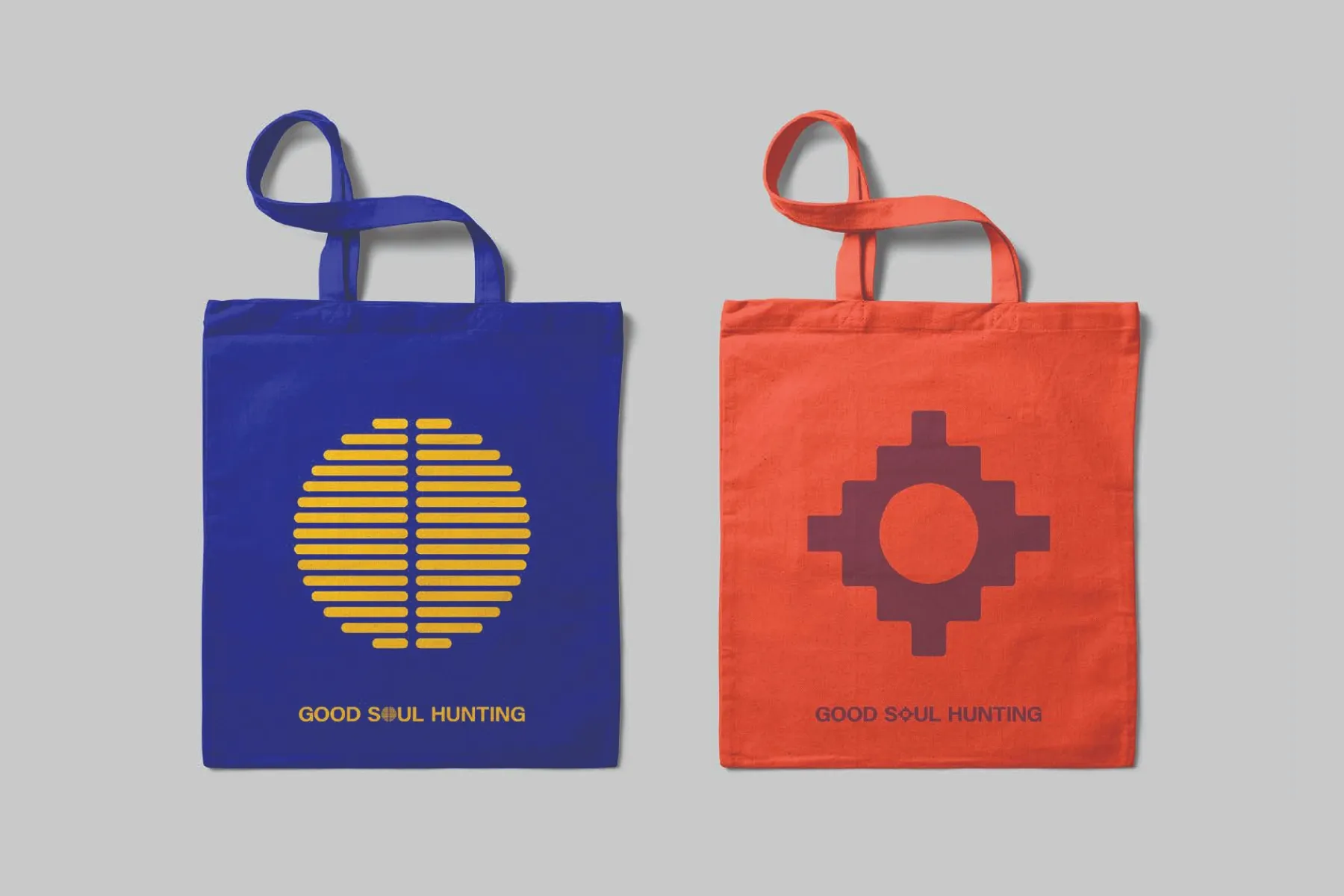 Good Soul Hunting branded tote bags by N4 Studio