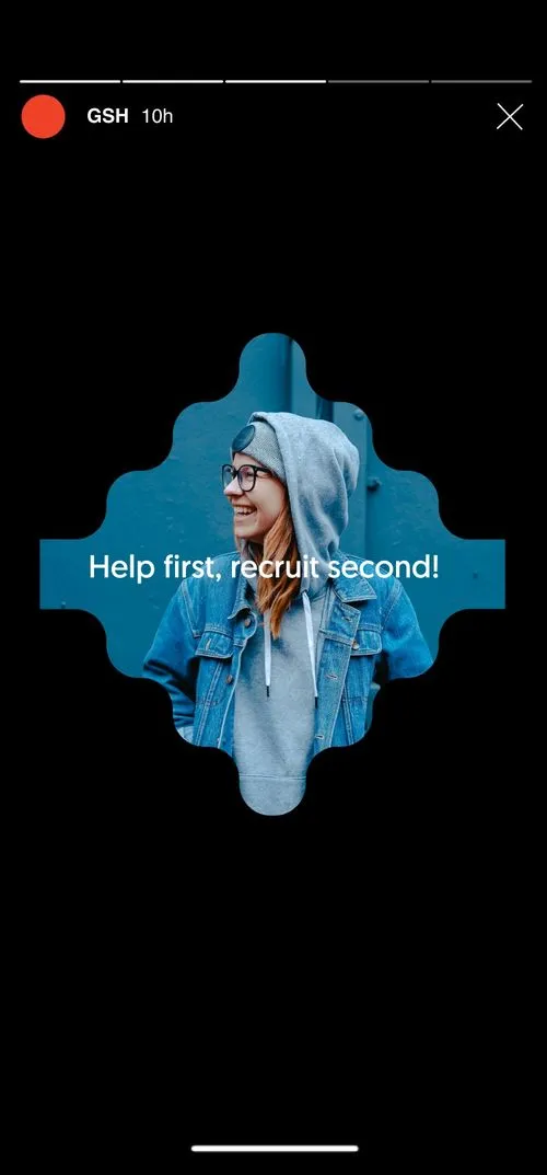 Good Soul Hunting social media marketing Instagram story 3