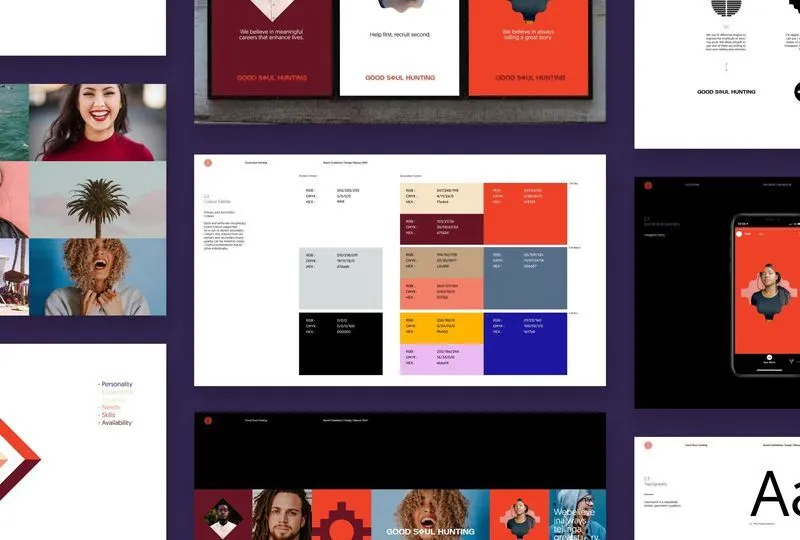 Good Soul Hunting design system overview by N4.STUDIO