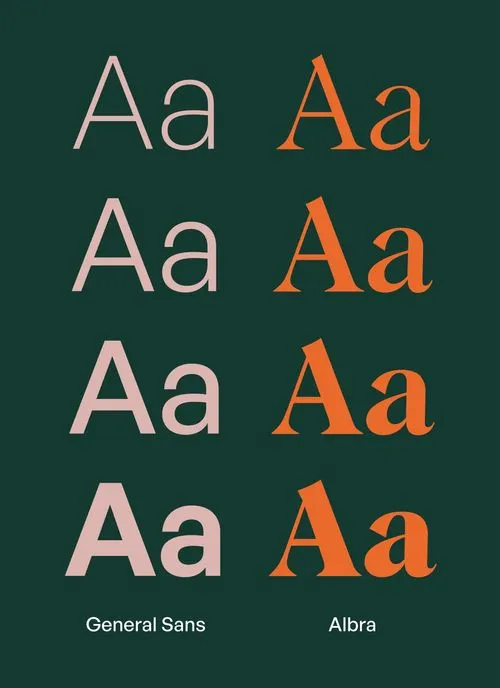Foodbox typography by N4 STUDIO