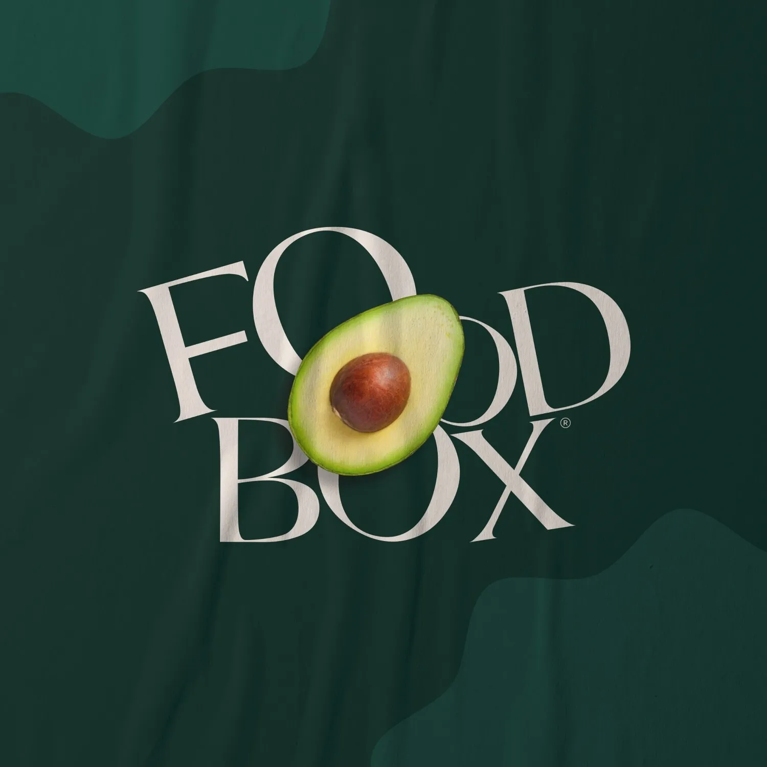 Foodbox branding with playful logo by N4 STUDIO