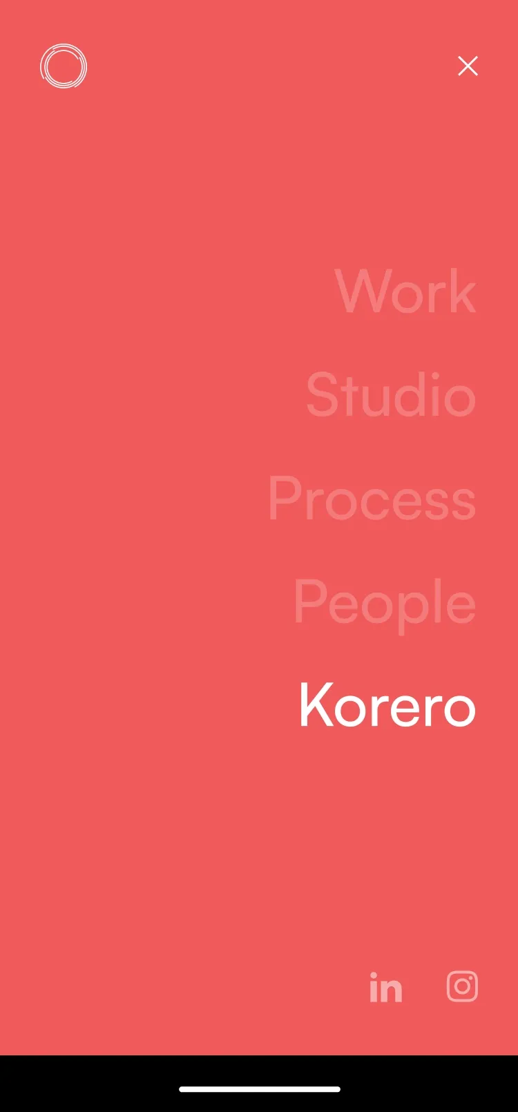 DesignGroup Stapleton Elliot mobile website navigation by N4 Studio