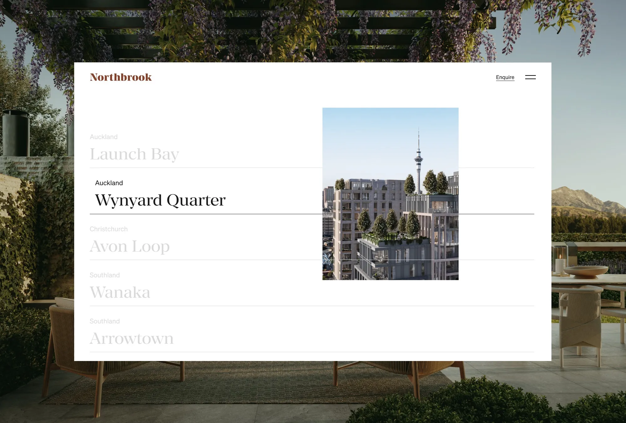 Northbrook Website Design in Webflow by N4 Studio