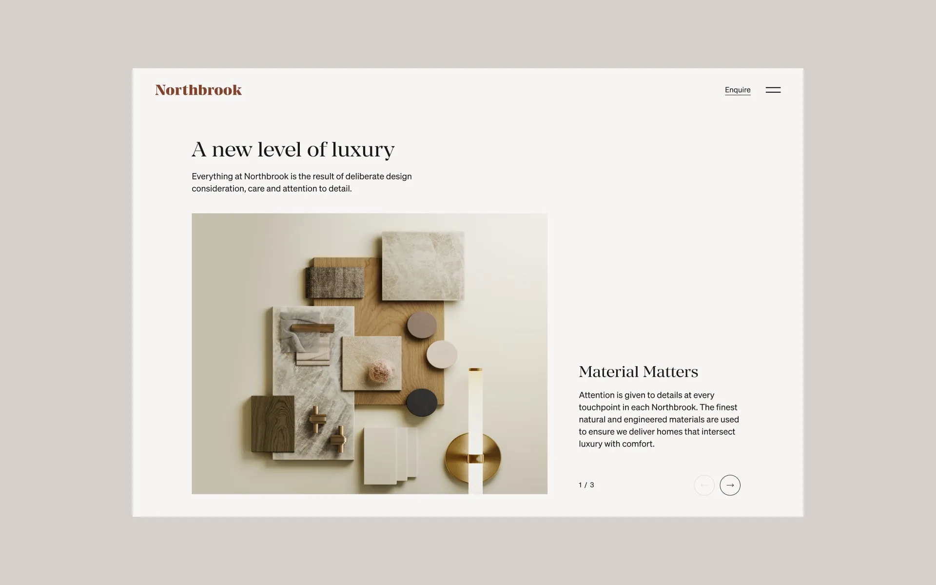 Northbrook Website Design in Webflow by N4 Studio