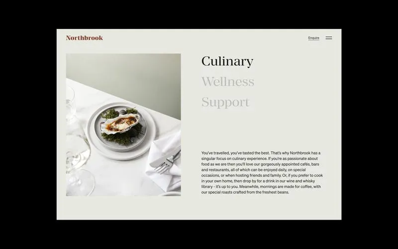 Northbrook Website Design in Webflow by N4 Studio