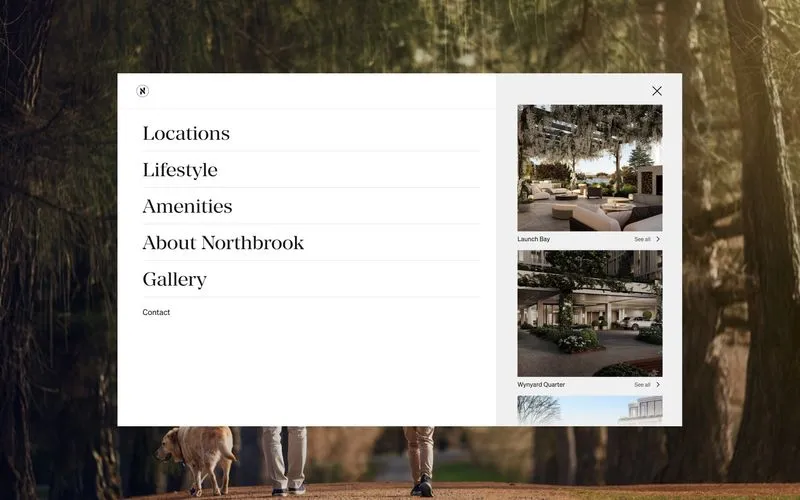 Northbrook Website Design in Webflow by N4 Studio