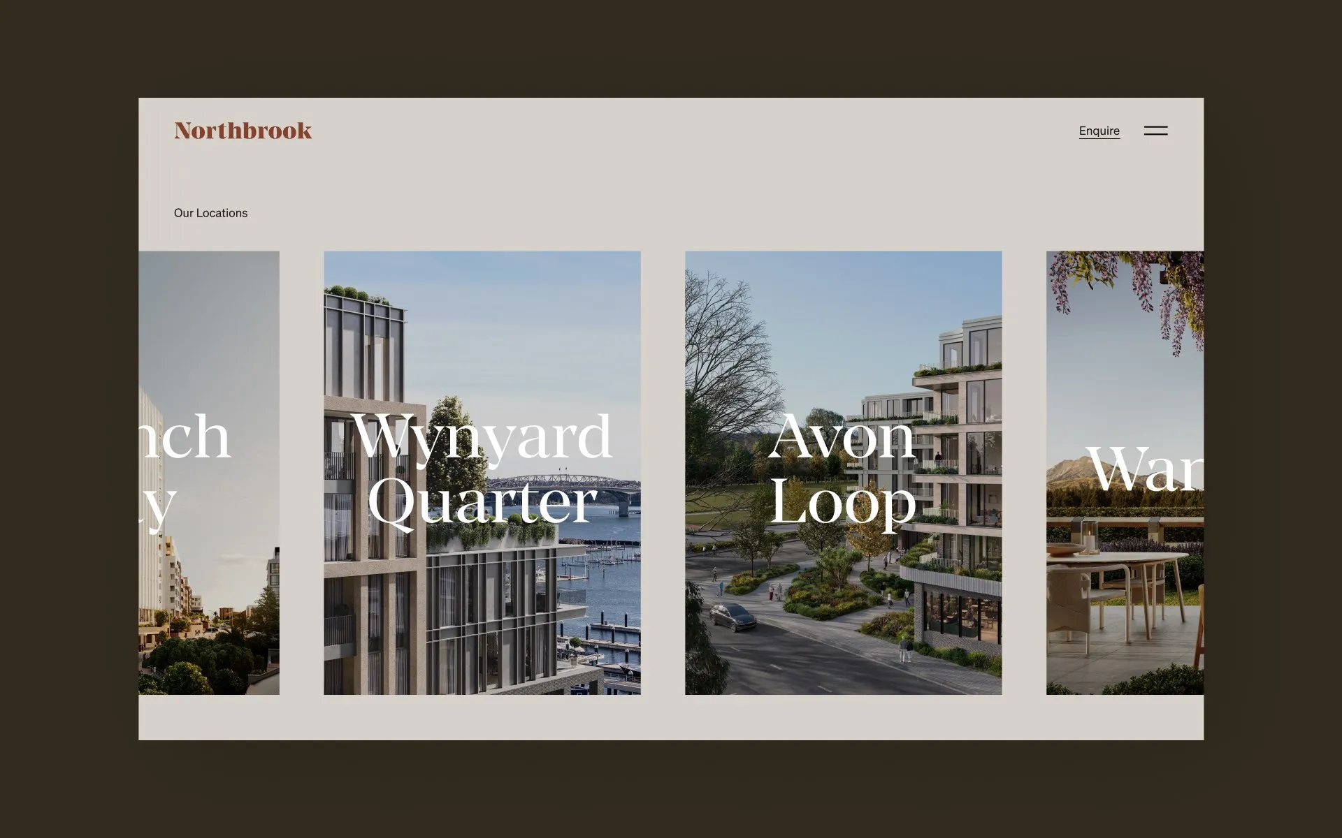 Northbrook Website Design in Webflow by N4 Studio