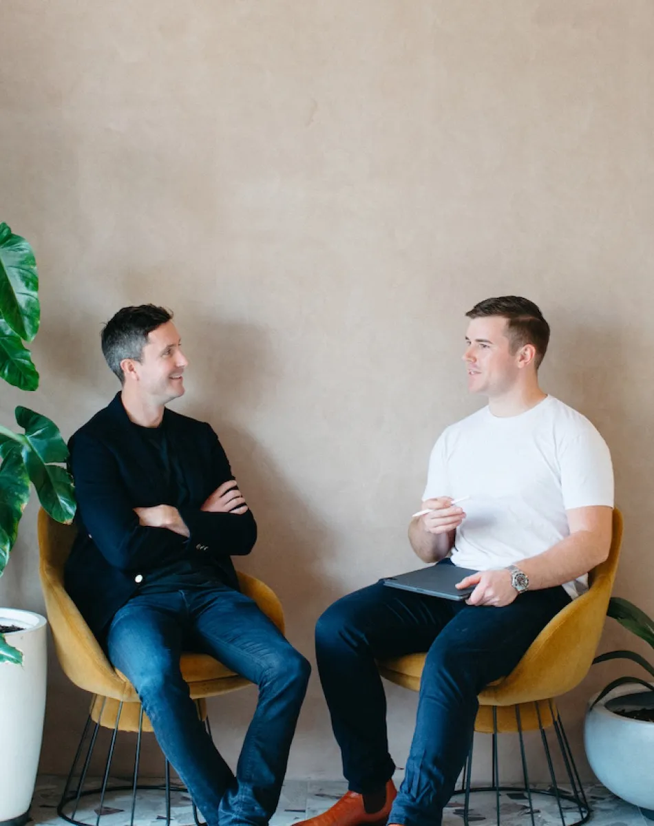Elliot Maher (Left) and Jonathan Cook (Right) in Panama Square