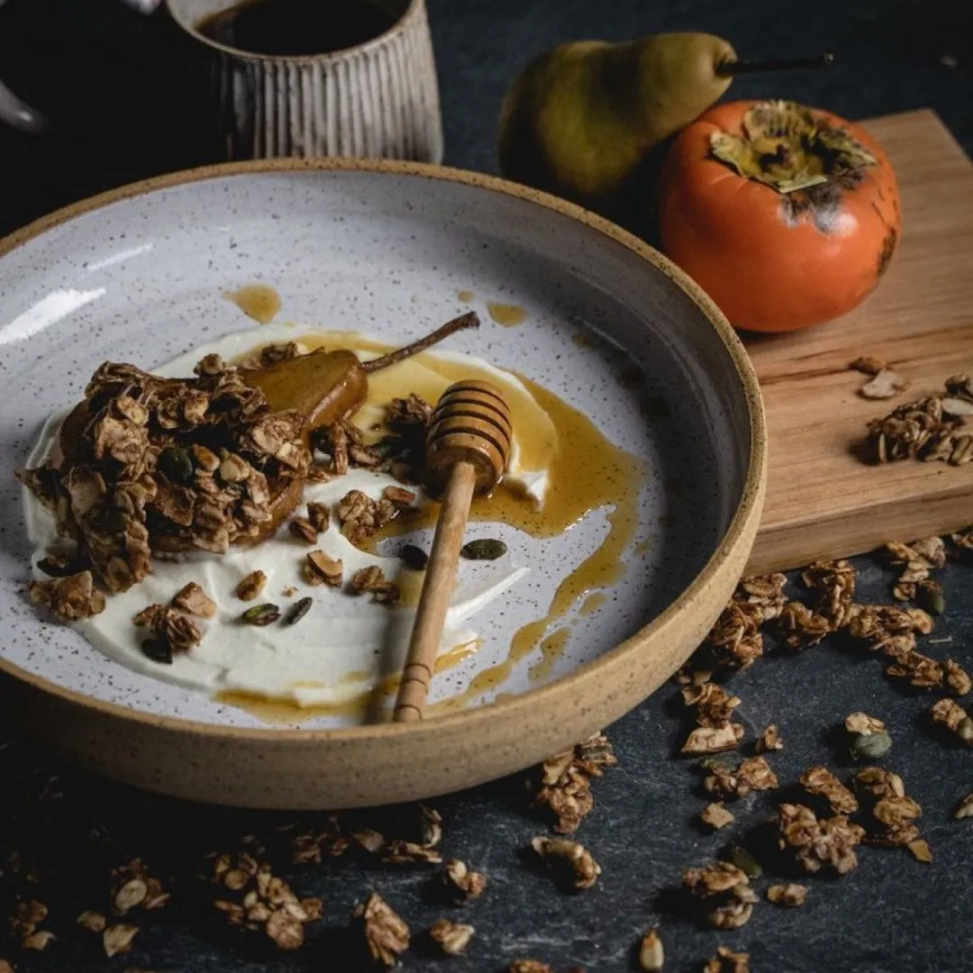 Yum Granola branding by N4 Studio