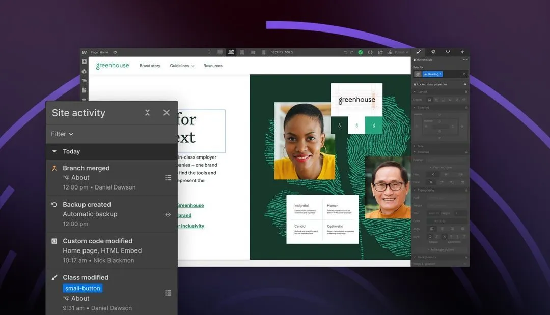 Webflow Enterprise partner exclusive features with N4 Studio