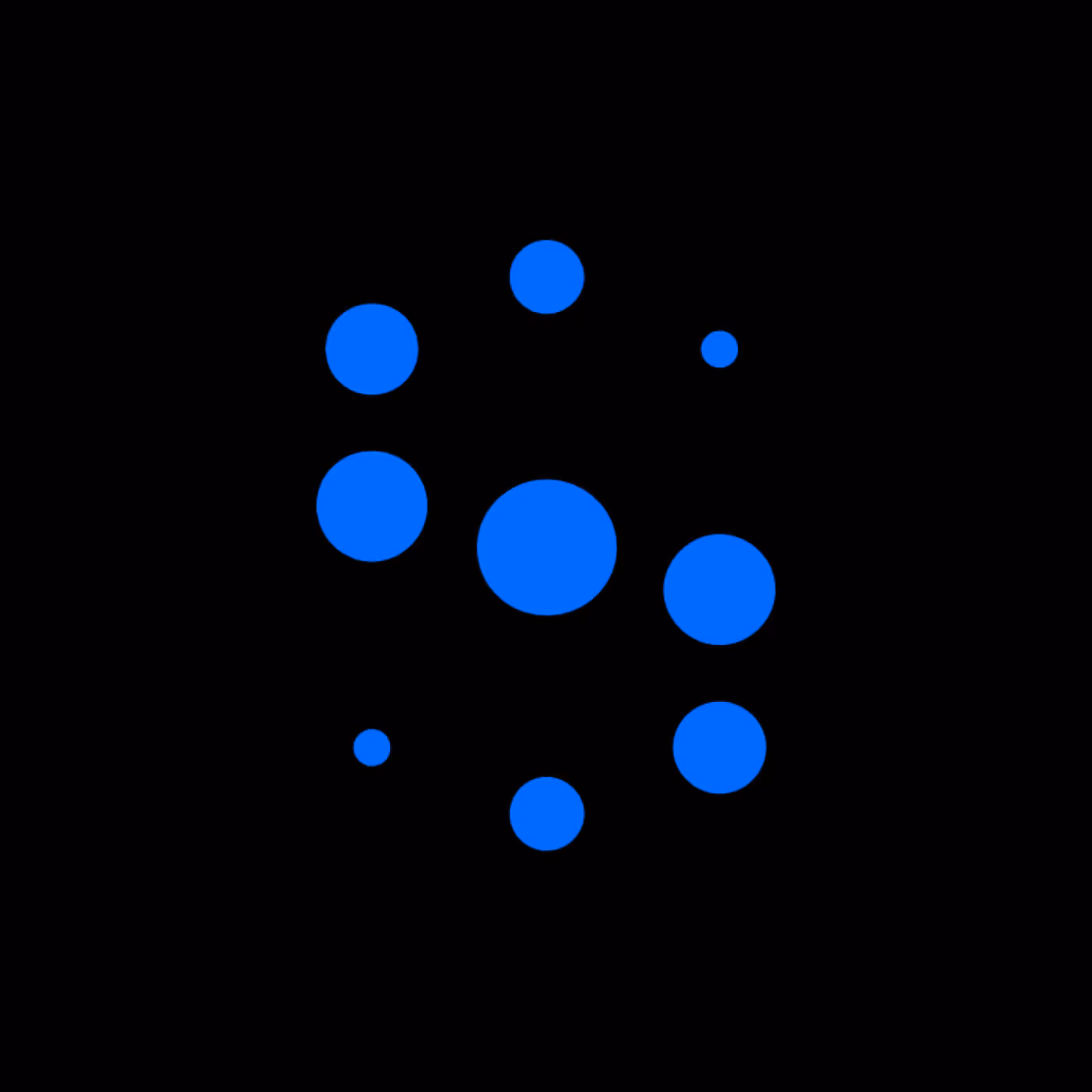 The Smart Agency dot cluster icon representing connection and communication
