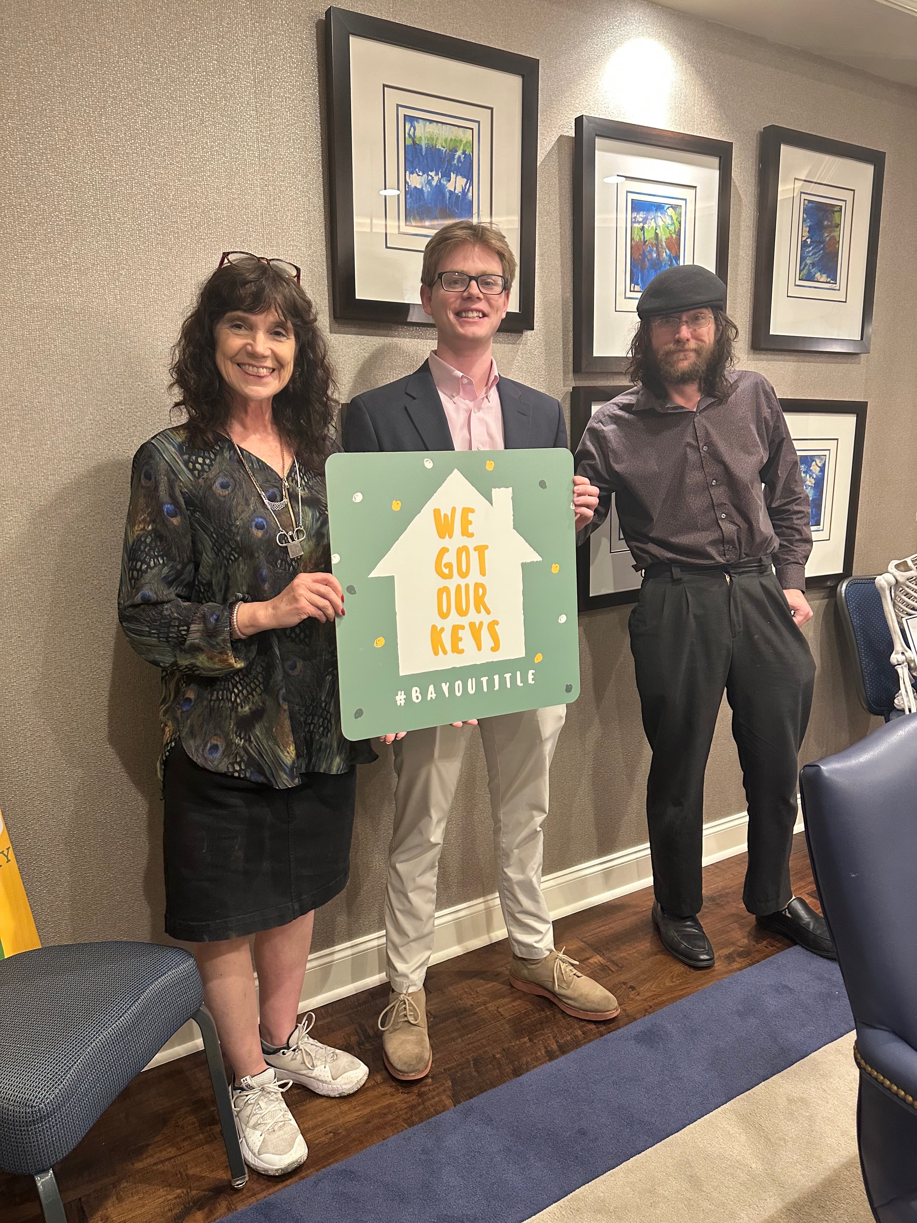 Picture of a closing with client
