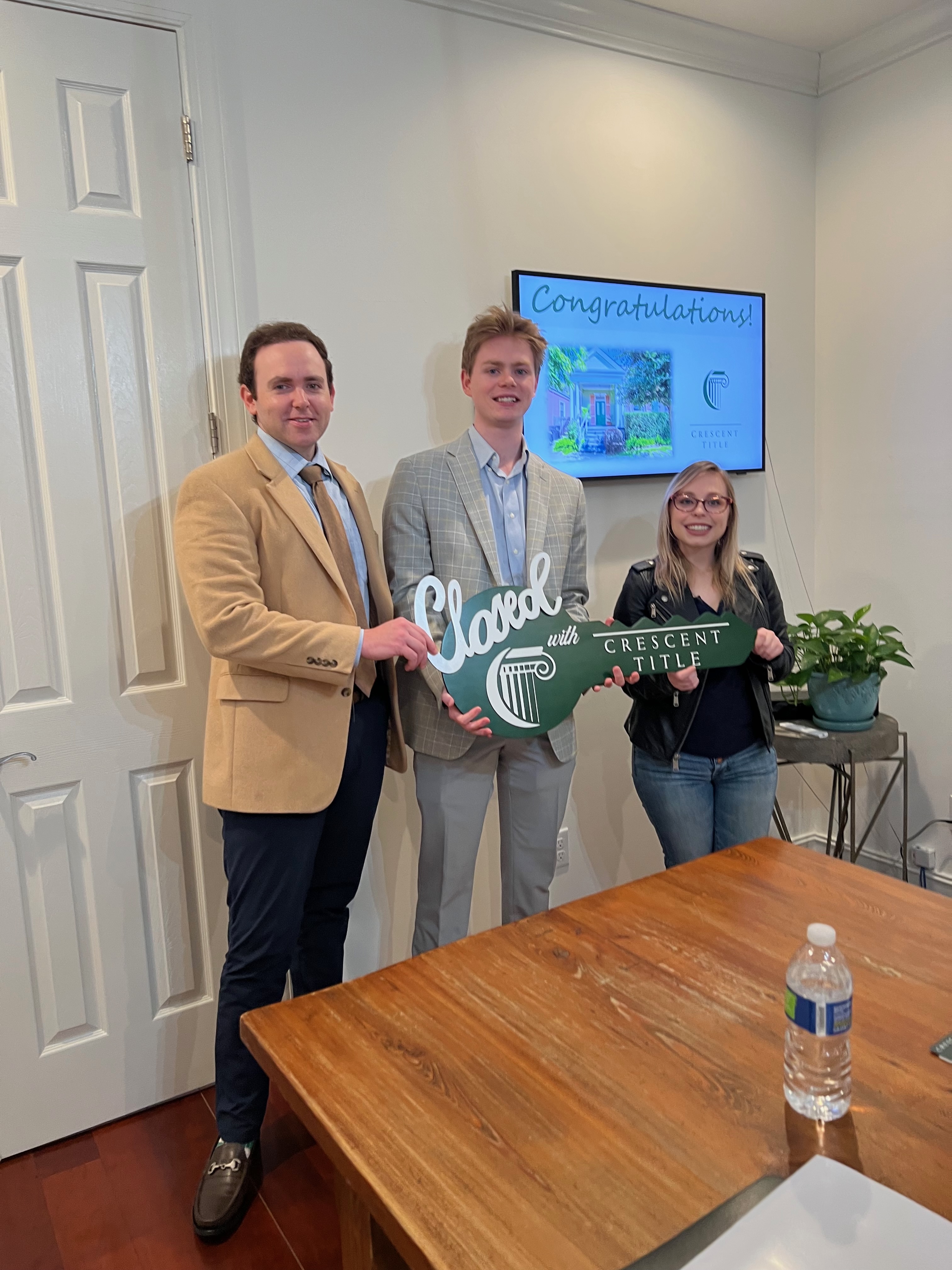 Picture of a Closing with client