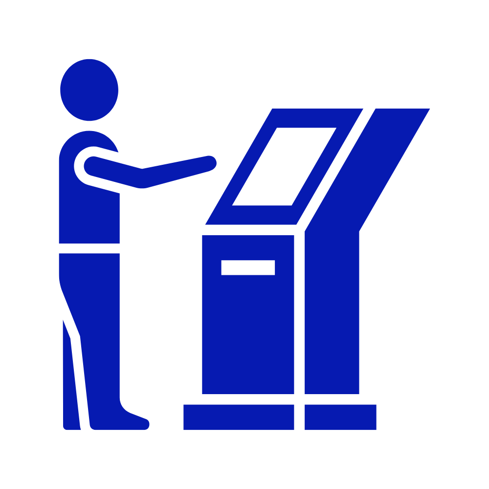 Icon a of a plane to represent DHL express plane freight