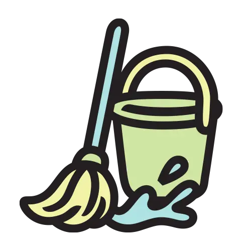 Mop/bucket icon