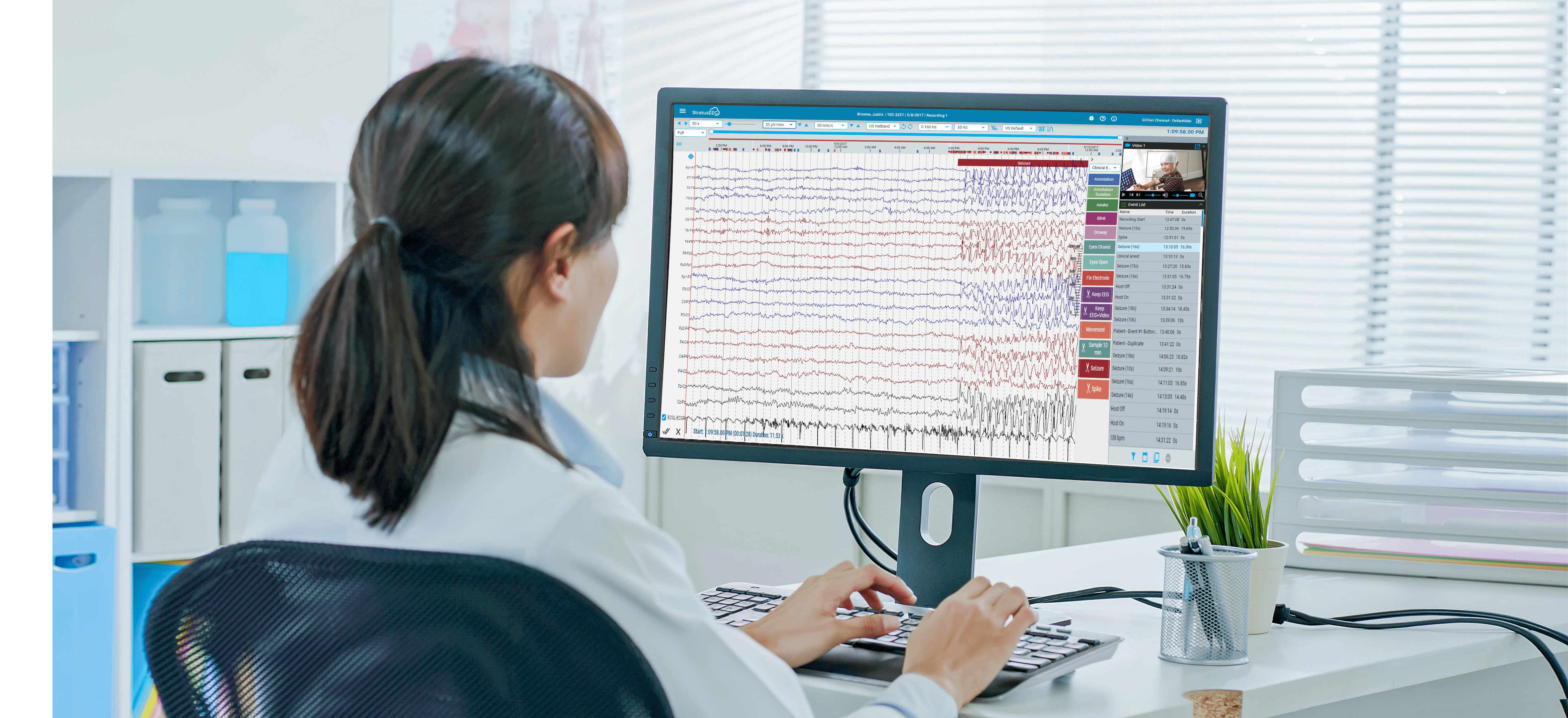 Web-Based EEG Data Access