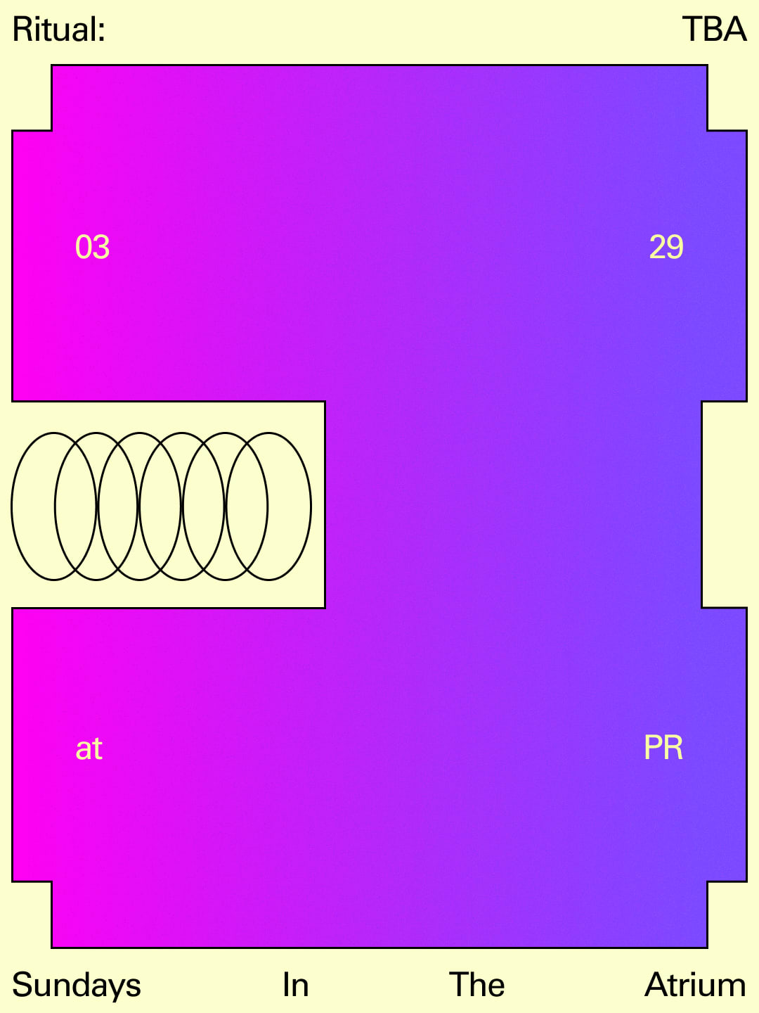 Sundays In The Atrium: Ritual