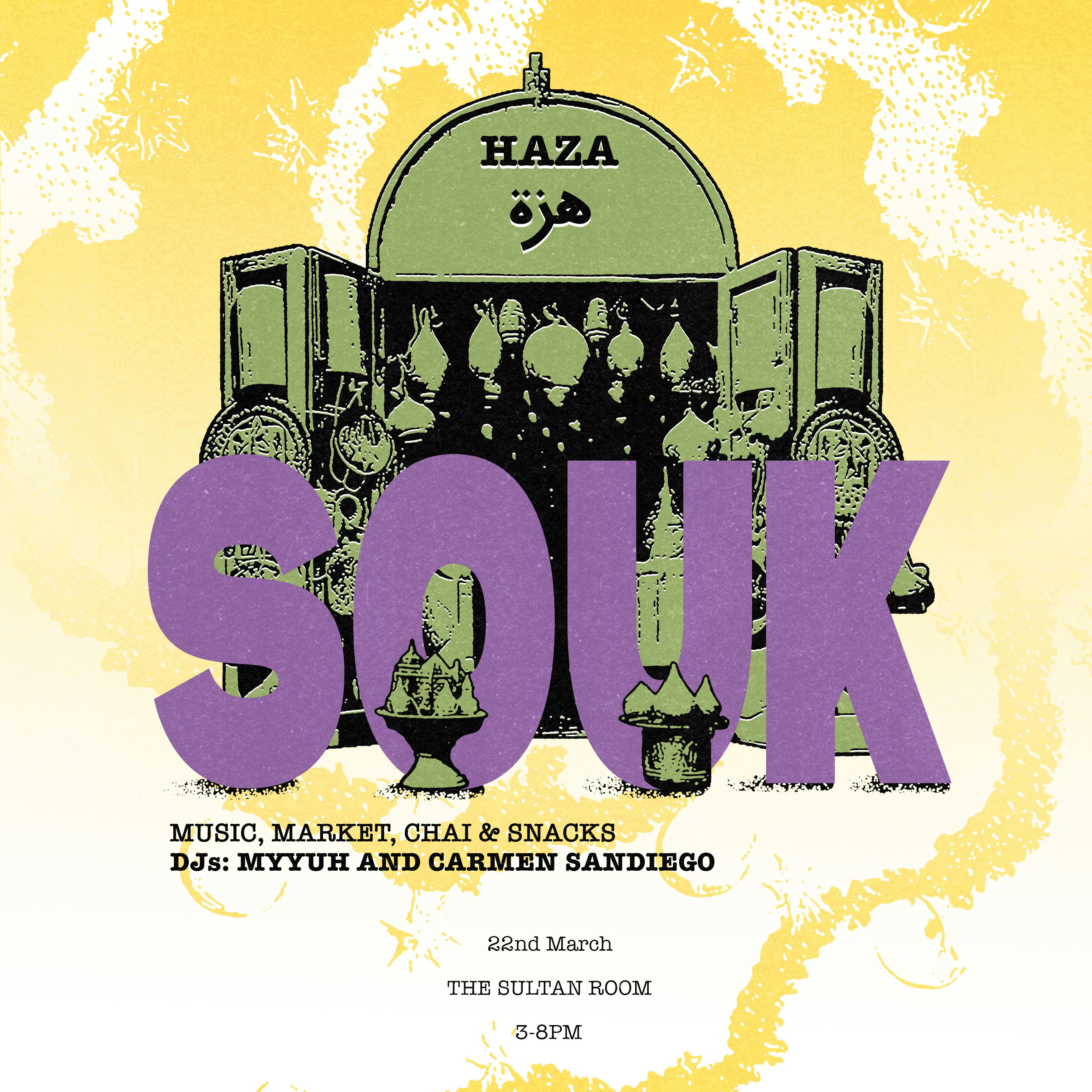 Haza Souk Eid Edition Music, Market, Chai, & Snacks