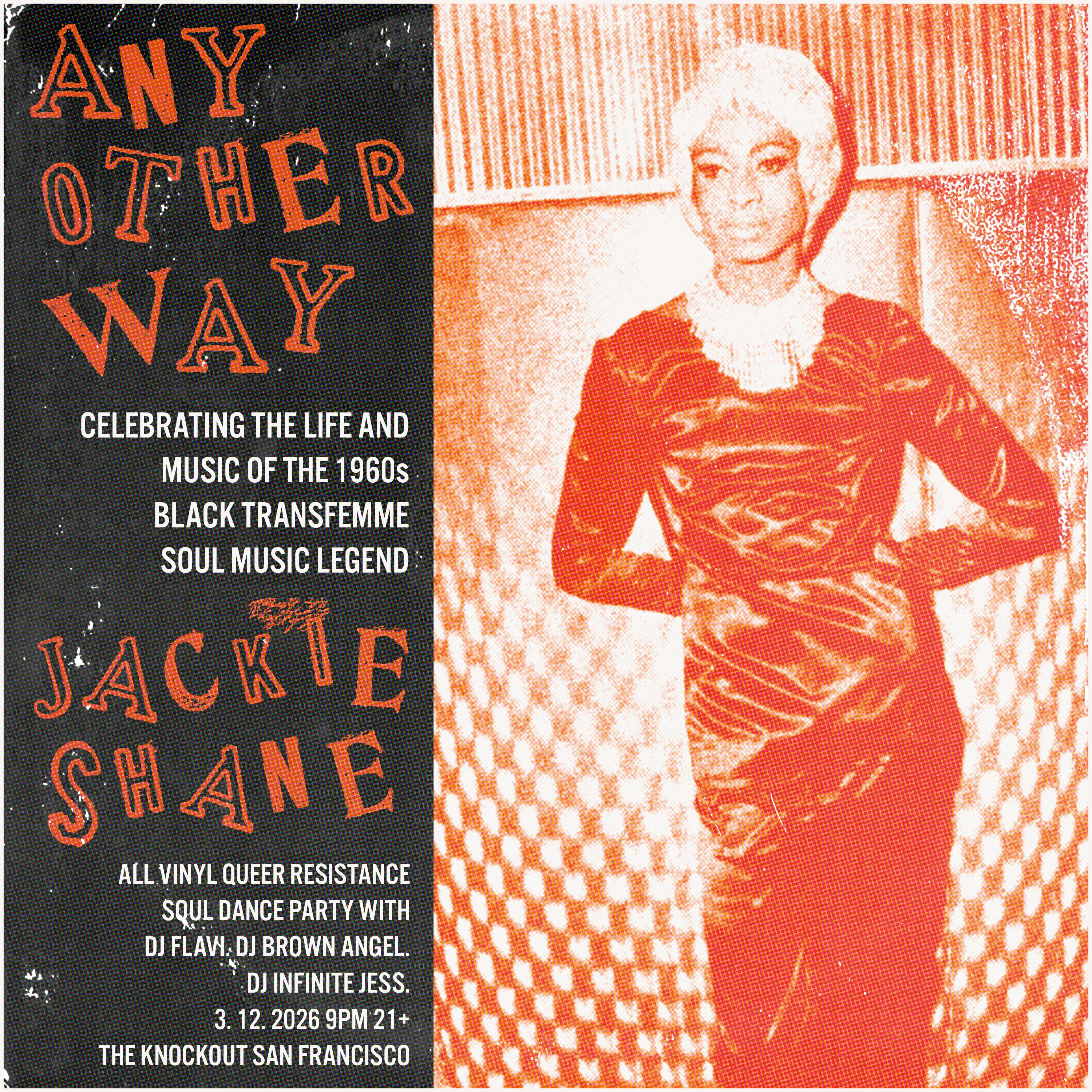 ANY OTHER WAY : A QUEER RESISTANCE ALL VINYL DANCE PARTY 