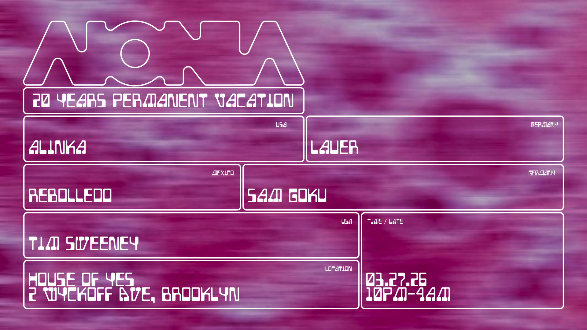 Aionia: 20 Years Of Permanent Vacation Party