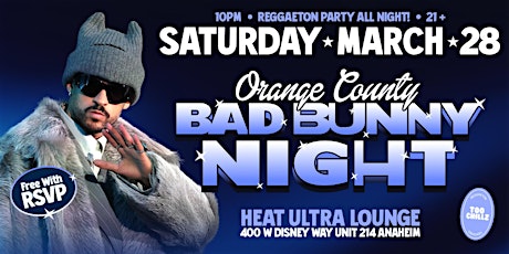 REGGAETON & HIP-HOP PARTY @ HEAT ULTRA LOUNGE OC