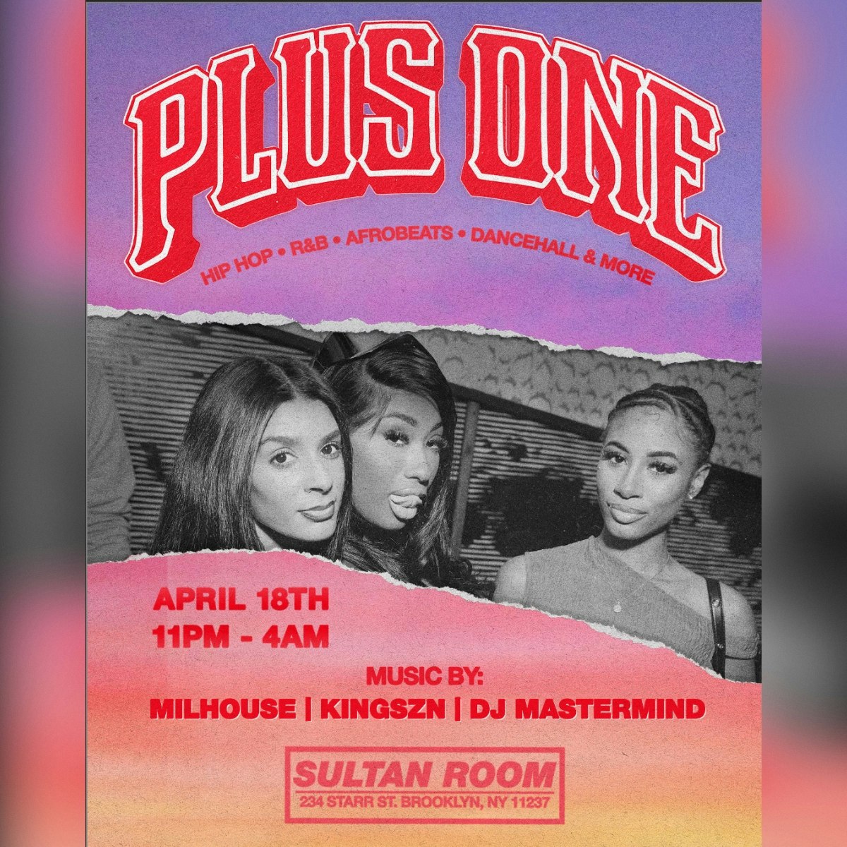 PLUS ONE ft. MILHOUSE, KINGSZN, DJ MASTERMIND