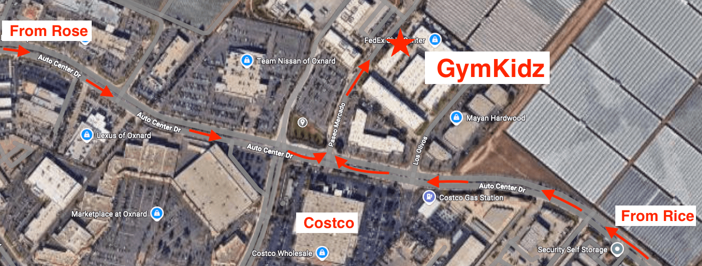 Driving Direction Map