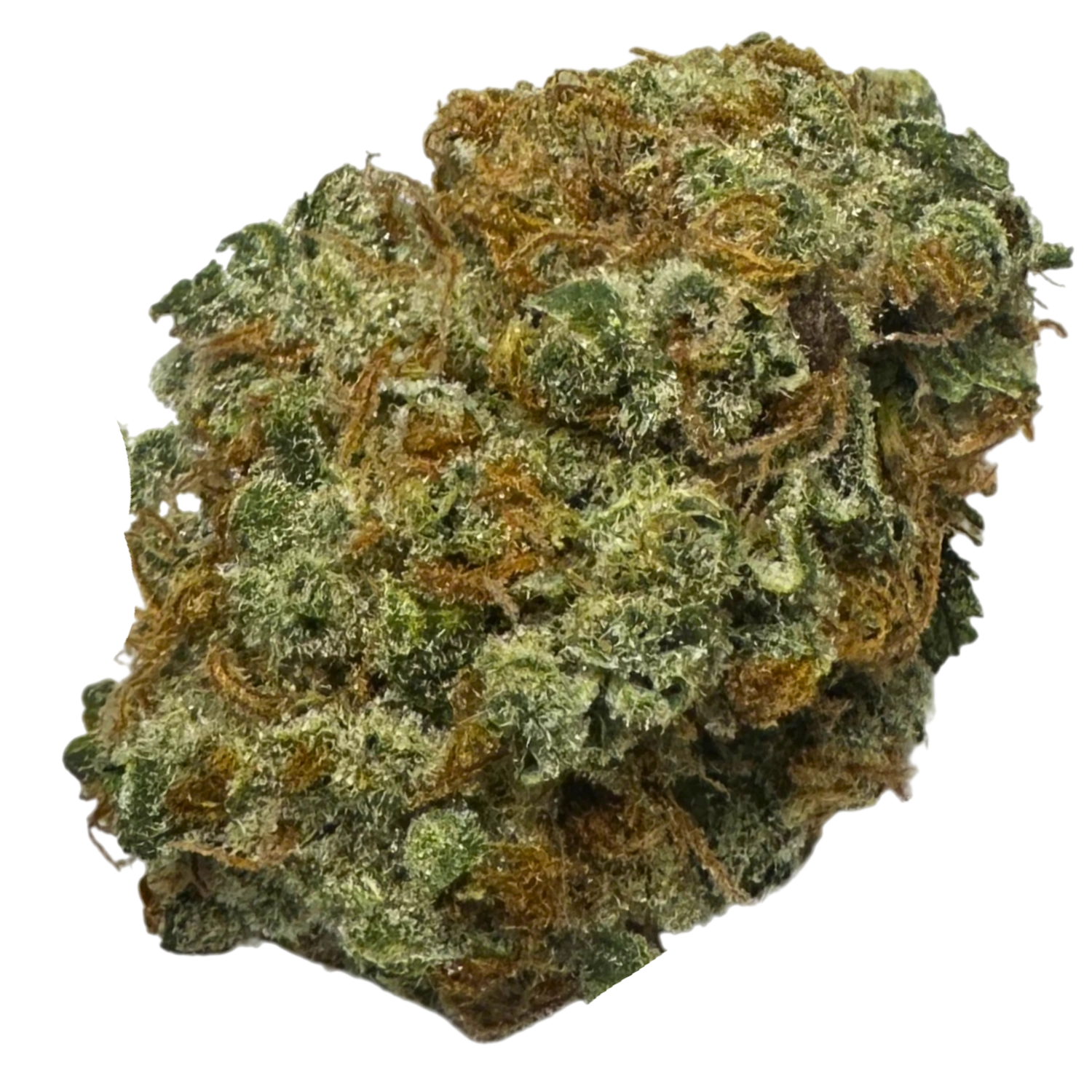 Green resealable pouch with gold text labeled Legends Cannabis 1/8 Premium Flower 3.5g.