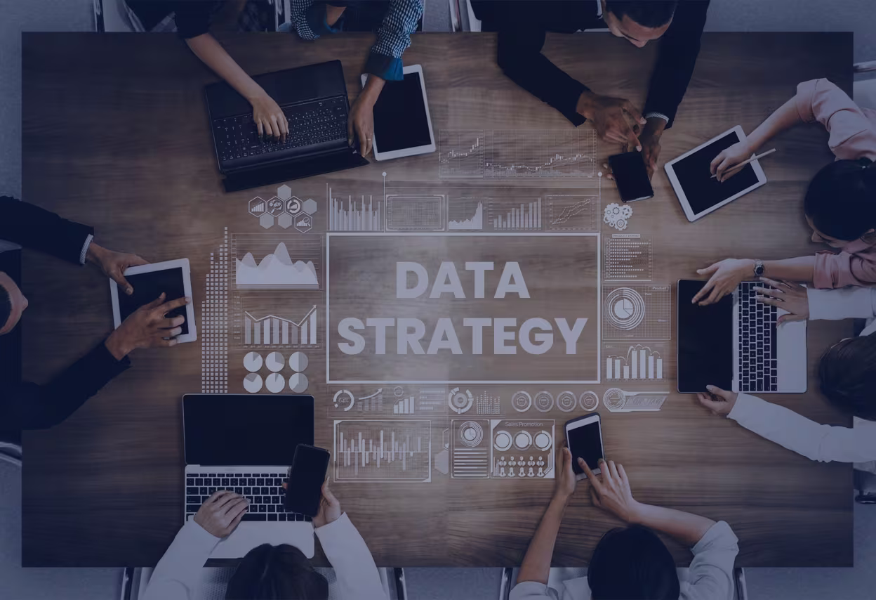 image of a marketing strategy meeting