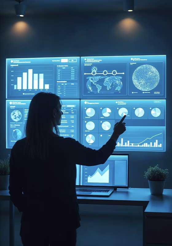 image of people working in an office (for a real estate tech)