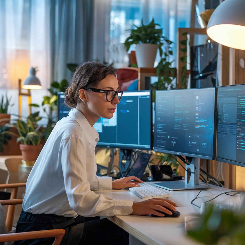 image of diverse team brainstorming (for an ai saas company)