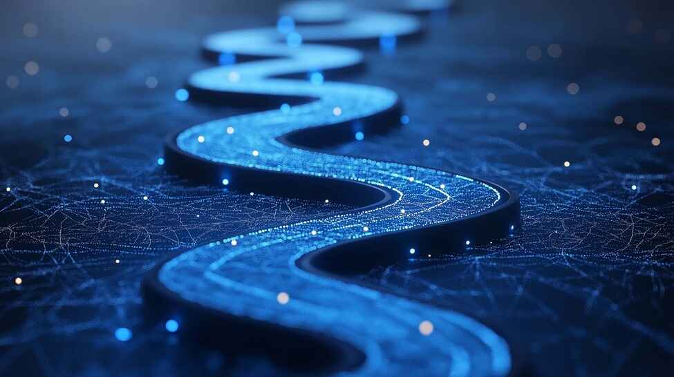 [background image] image of an open laptop in an office (for a ai healthcare company)