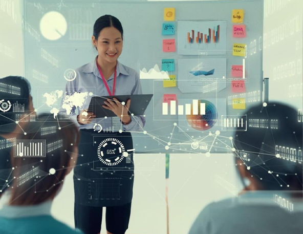 image of content management strategy session