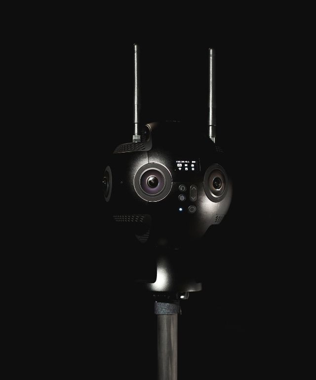 360-degree camera used to capture immersive virtual tours