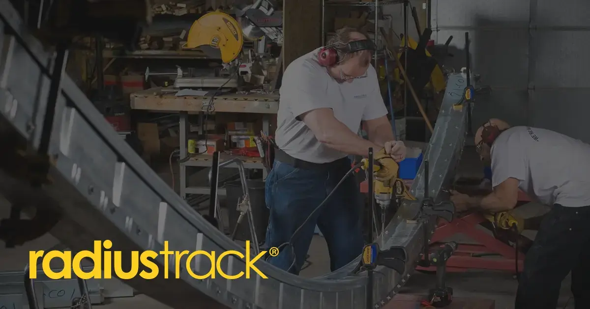 Radius Track | Making complex curved framing simple.