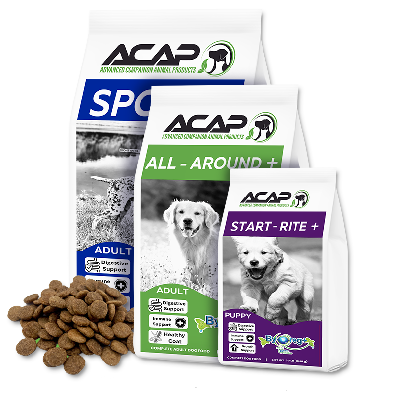 ACAP Pet Food Bags Together