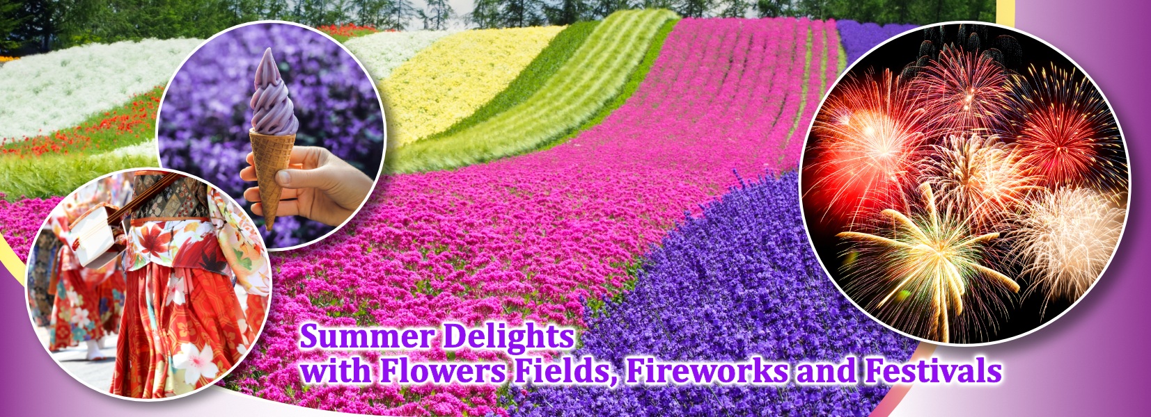Vibrant scenes from Osaka — a smiling traveler in the colorful streets of Dotonbori and a view of Osaka Castle surrounded by cherry blossoms against a modern skyline