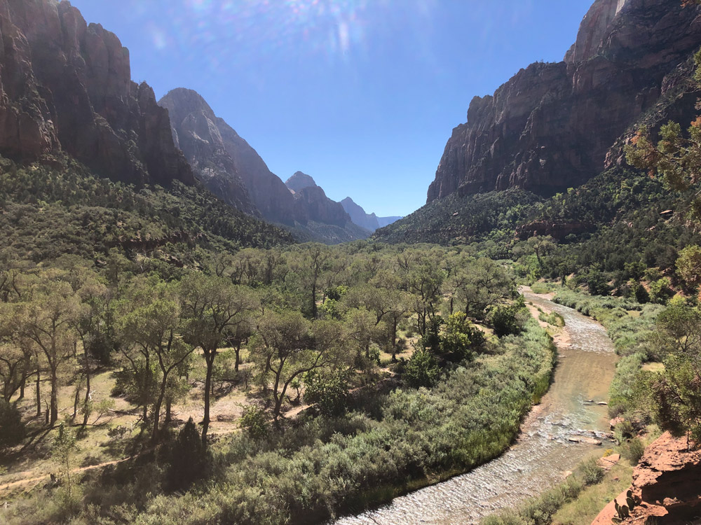 Zion Valley and North Fork Virgin River