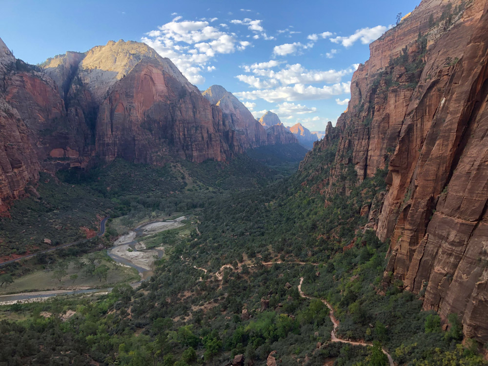 Zion View from Angel's Landing Hike