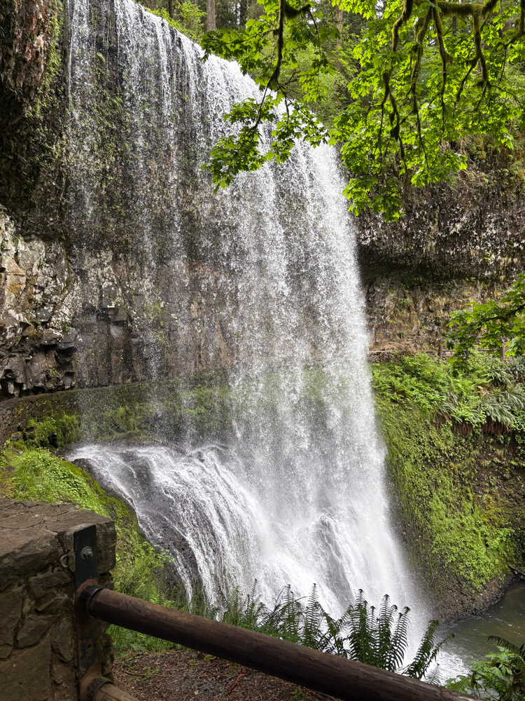 Silver Falls State Park Lower South Falls