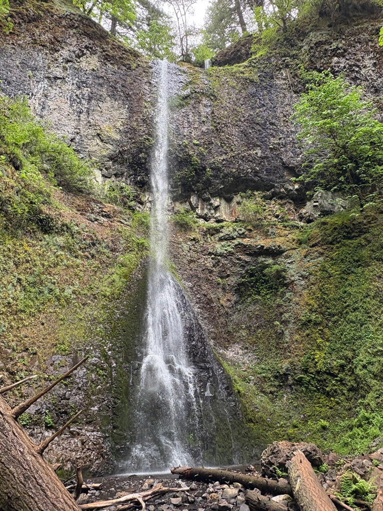 Silver Falls State Park Double Falls
