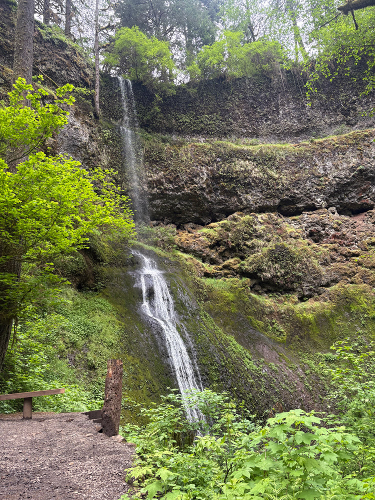 Silver Falls State Park Winter Falls