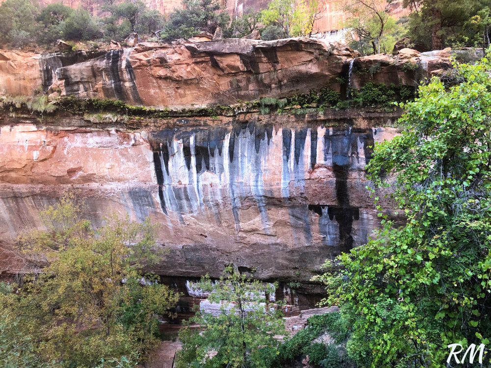 Zion Emerald Pools Waterfall