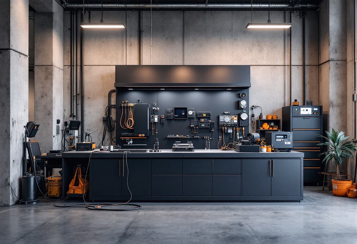 image of factory equipment