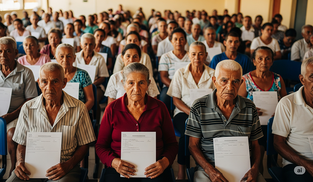 image of job applicants in a discussion at a medical clinic